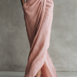 Julianna - minimalistisches Wickel-Maxikleid