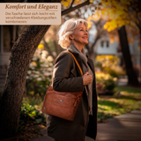 Catherine™ | Leder Umhängetasche