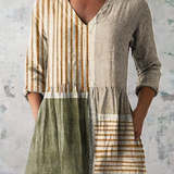 Maeve | Lange Bluse mit ausdrucksstarkem Muster