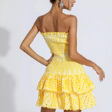 Anya - Minikleid mit Rüschen