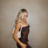 Zola - Maxikleid mit abnehmbaren Trägern