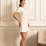 Rosa - elegantes Minikleid