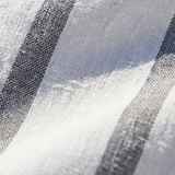 Elaris - Kurzarm Striped Tie Neck Tasche Midikleid