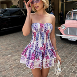 Micah - Minikleid in Bubblegum-Pink