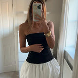 Danielle - Minikleid mit Ballonsaum