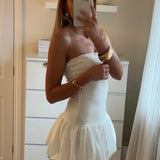 Danielle - Minikleid mit Ballonsaum