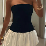 Danielle - Minikleid mit Ballonsaum