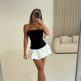 Danielle - Minikleid mit Ballonsaum