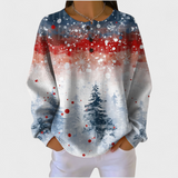Alix - Weihnachts-Pullover mit Tannenbaum-Muster