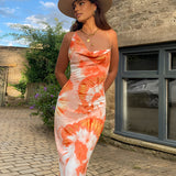 Galilea - tropisches Blumen-Maxikleid