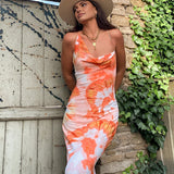 Galilea - tropisches Blumen-Maxikleid