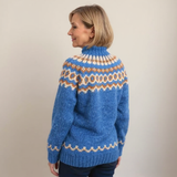 Ellinor™ | Rollkragenpullover im Norweger-Muster