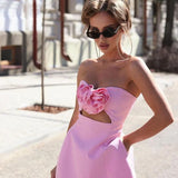 Heidi - Blumen-Minikleid