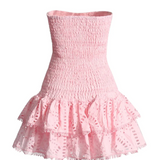 Victoria - trägerloses Minikleid