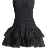 Victoria - trägerloses Minikleid