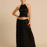 Beatrice - Boho-Set mit Rüschen