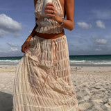 Beatrice - Boho-Set mit Rüschen