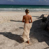 Beatrice - Boho-Set mit Rüschen