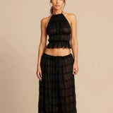 Beatrice - Boho-Set mit Rüschen