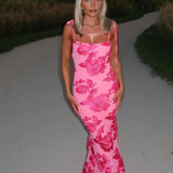 Thea - Blumen-Maxikleid