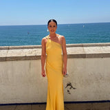Caroline - rückenfreies Maxikleid