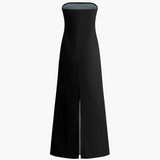 Harper - trägerloses Maxikleid