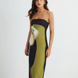 Harper - trägerloses Maxikleid