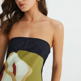 Harper - trägerloses Maxikleid