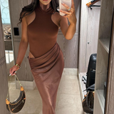 Faye - asymmetrisches Maxikleid