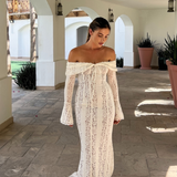 Rosie - Spitzen-Maxikleid