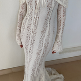 Rosie - Spitzen-Maxikleid