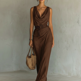 Anna - ärmelloses Maxikleid
