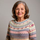 Irmgard™ | Pullover im Norweger-Farbmix