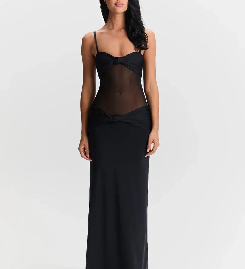 Zola - Maxikleid mit abnehmbaren Trägern