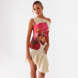 Maren - Minikleid mit Blumenprint