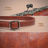 Lily™ | Vintage-Lederhandtasche