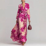 Leah - Wickel-Maxikleid mit Blumenmuster