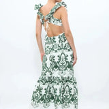 Haven - Maxikleid mit Rüschen