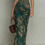 Tannea - Vintage-Spitzen-Maxikleid
