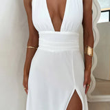 Margo - Maxikleid mit Neckholder