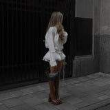 Brynlee - plissiertes Minikleid