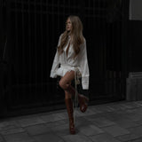 Brynlee - plissiertes Minikleid