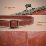 Lily™ | Vintage-Lederhandtasche