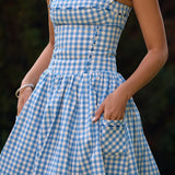 Ariana - ärmelloses Midi-Sonnenkleid