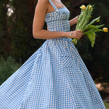 Ariana - ärmelloses Midi-Sonnenkleid