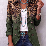 Barbara™ | Blazer im Leoparden-Verlauf