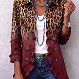 Barbara™ | Blazer im Leoparden-Verlauf