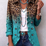 Barbara™ | Blazer im Leoparden-Verlauf