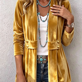 Katrin™ | Offener Blazer mit Schimmer