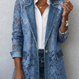 Doris™ | Blazer mit durchbrochenen Blüten